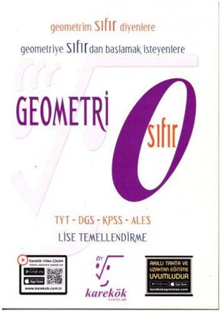 TYT DGS KPSS ALES Geometri Sıfır