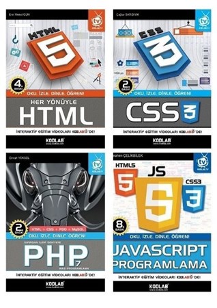 Web Programlama Seti 2 (4 Kitap Takım)