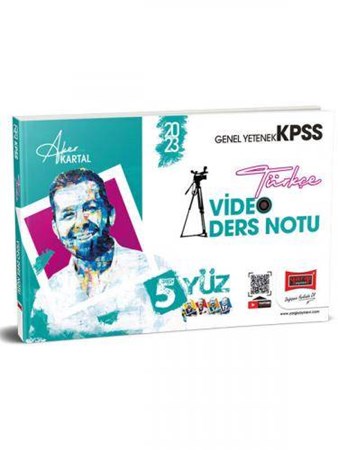 KPSS 5Yüz Türkçe Video Ders Notları