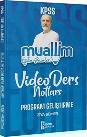 KPSS Eğitim Bilimleri Muallim Program Geliştirme Video Ders Notları