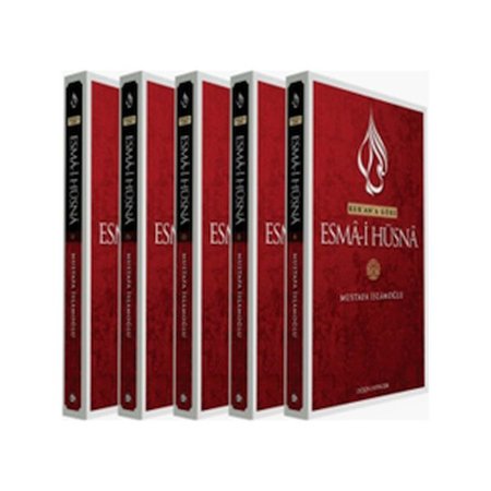 Kur'an'a Göre Esma-i Hüsna  (5 Cilt Takım)