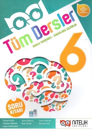 6. Sınıf Tüm Dersler Soru Kitabı