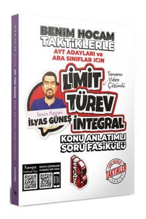 AYT Adayları ve Ara Sınıflar İçin Taktiklerle Limit Türev İntegral Konu Anlatımlı Soru Fasikülü