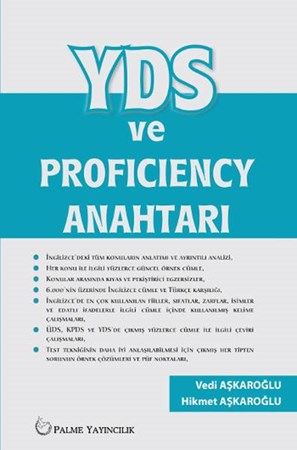 Yds Ve Proficiency Anahtarı