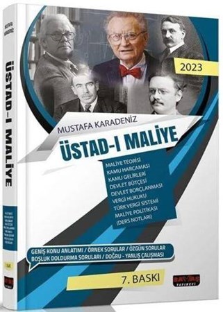 2023 Üstadı Maliye Konu Anlatımlı