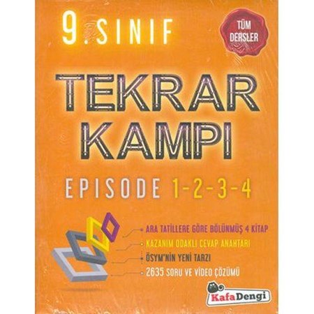 Kafa Dengi 9.sınıf Tüm Dersler Tekrar Kampı