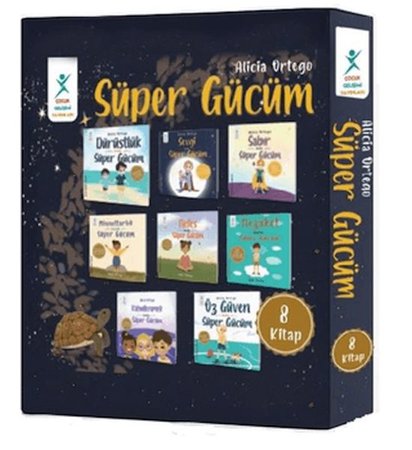 Süper Gücüm Seti 8 kitap