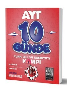 Benim Hocam Yayınları 2020 10 Günde Ayt Türkdili Ve Edebiyatı Kamp Defteri