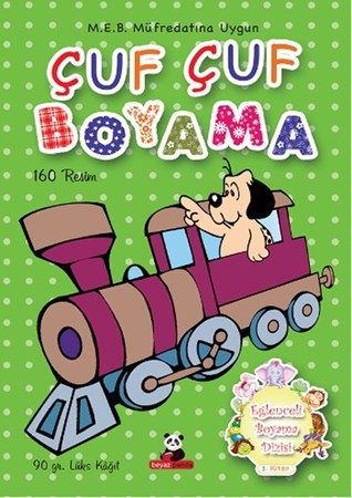 Eğlenceli Boyama Dizisi 1 Çuf Çuf Boyama