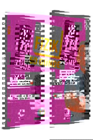 VİP Fizik 50 Günde TYT Kampı Video Ders Kitabı KR Akademi