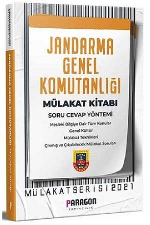 Paragon Yayıncılık 2021 Jandarma Genel Komutanlığı Mülakat Kitabı Soru Cevap