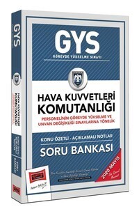 Yargı Yayınları Gys Hava Kuvvetleri Konutanlığı Konu Özetli Soru Bankası