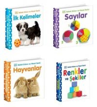 Bebek Dokun ve Hisset Seti - 4 Kitap Takım (Ciltli)