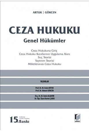 Ceza Hukuku Genel Hükümler