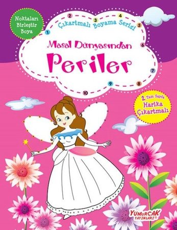 Periler-Çıkartmalı Boyama Serisi