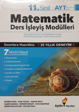 Aydın 11. Sınıf Matematik Ders İşleyiş Modülleri