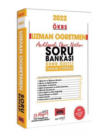 Uzman Öğretmen Konu Özetli - Açıklamalı Ders Notları ve Tamamı Çözümlü Soru Bankası
