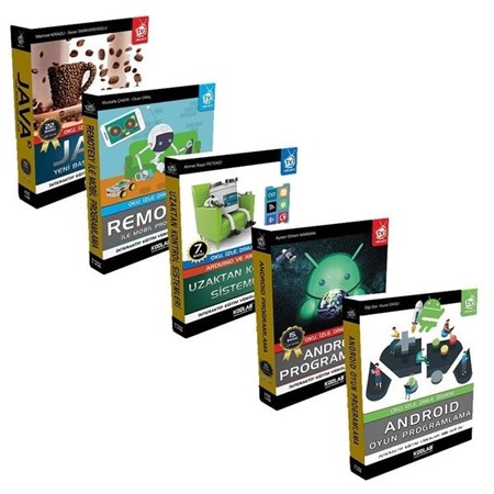 Android Tabanlı Mobil Uygulama Seti (5 Kitap)