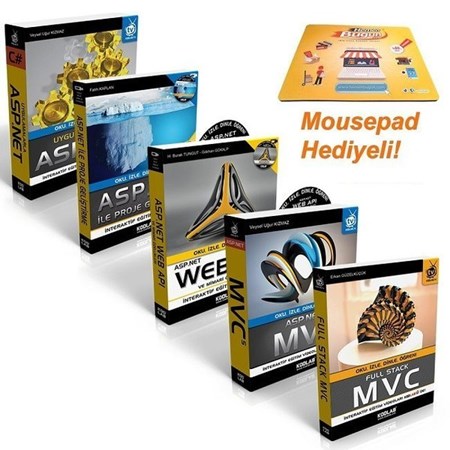 Asp.net Tabanlı Web Tasarım Seti 5 Kitap