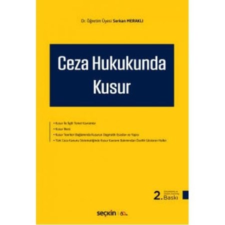 Ceza Hukukunda Kusur