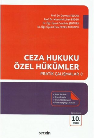 Ceza Hukuku Özel Hükümler Pratik Çalışmalar