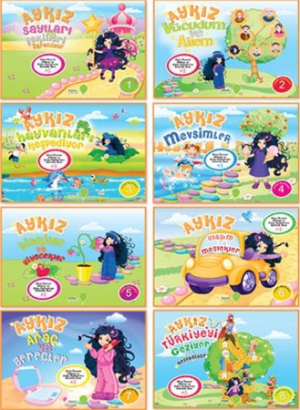 Aykız - Okul Öncesi Dikkat ve Zeka Geliştirme Etkinlik Seti +5