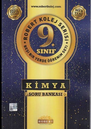 Robert Kolej Serisi 9.sınıf Kimya Soru Bankası Yeni