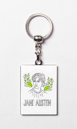 Can Dükkan Portreler Serisi - Jane Austen Anahtarlık