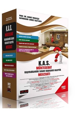 K.A.S. Müktesebat Kaymakamlık Sınavı Kapsamlı Hazırlık Mevzuatı