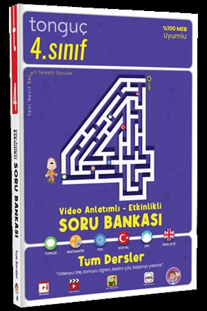 4. SINIF TÜM DERSLER VİDEO ANLATIMLI - ETKİNLİKLİ SORU BANKASI