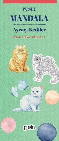 Mandala Ayraç - Kediler