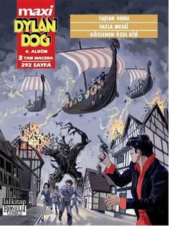 Maxi Dylan Dog Maxi Albüm 4 Taştan Ordu Fazla Mesai Gözlenen Özel Kişi