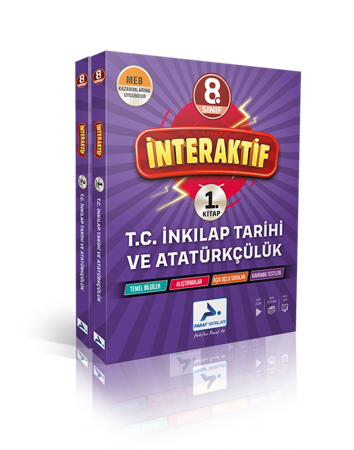 8. Sınıf İnteraktif T.C. İnkılap Tarihi ve Atatürkçülük Soru Kütüphanesi