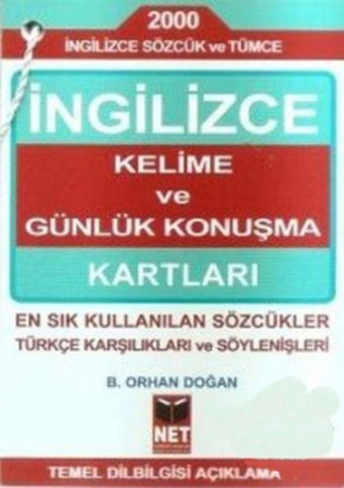 İngilizce Kelime ve  Günlük Konuşma Kartları