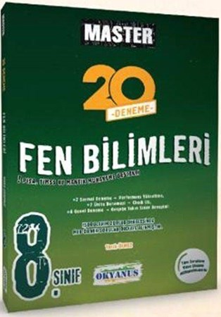 8. Sınıf Master 20 Fen Bilimleri Deneme
