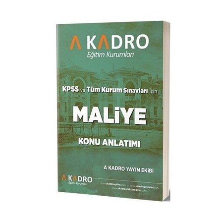 A Kadro 2020 Kpss A Maliye Konu Anlatımlı Yeni