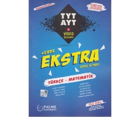 Evde Ekstra Tyt - Ayt Türkçe-Matematik Soru Kitabı