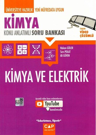 Çap Kimya Kimya ve Elektrik Konu Anlatımlı Soru Bankası