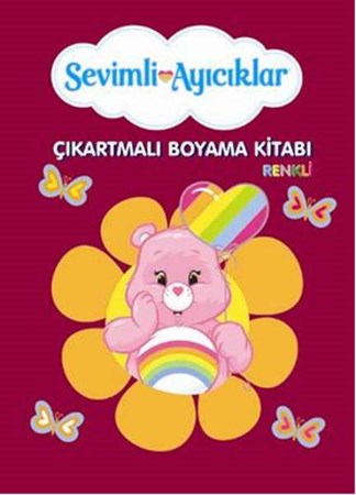 Sevimli Ayıcıklar 5 Çıkartmalı Boyama Kitabı Renkli