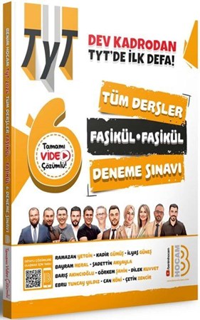 2024 TYT Tüm Dersler Fasikül Fasikül 6 Deneme Sınavı