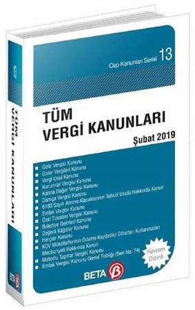 Tüm Vergi Kanunları-Şubat 2019
