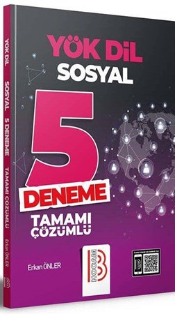YÖKDİL Sosyal Tamamı Çözümlü 5 Deneme