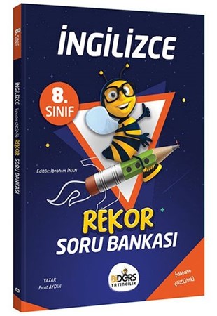 Biders 8. Sınıf İngilizce Rekor Soru Bankası Yeni
