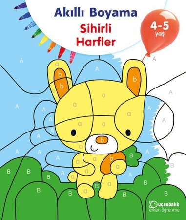 Akıllı Boyama Sihirli Harfler 4-5 Yaş