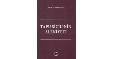 Tapu Sicilinin Aleniyeti