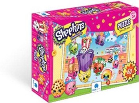 Shopkins Puzzle 60 Parça