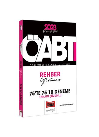 ÖABT Rehber Öğretmen Tamamı Çözümlü 10 Deneme 2023