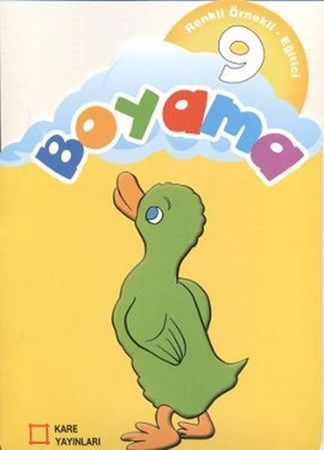 Renkli Örnekli Eğitici Boyama 9