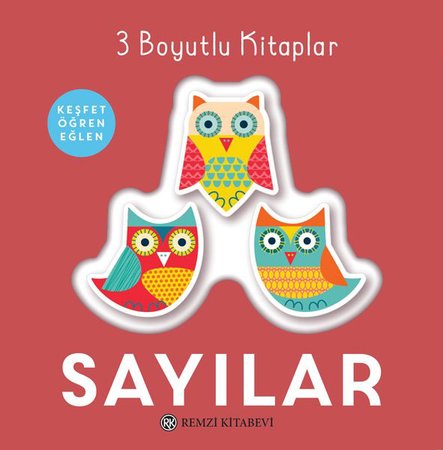 Sayılar - 3 Boyutlu Kitaplar