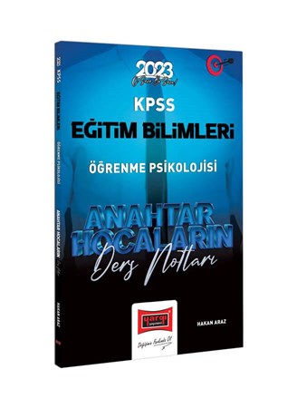 KPSS Eğitim Bilimleri Anahtar Hocaların Öğrenme Psikolojisi Ders Notları 2023